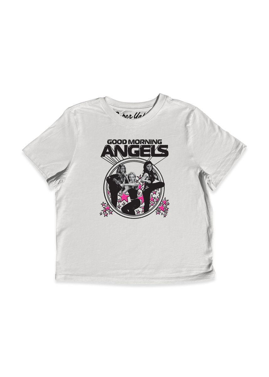 Good Morning, Angels - Women's Boxy Tee – Super Yaki