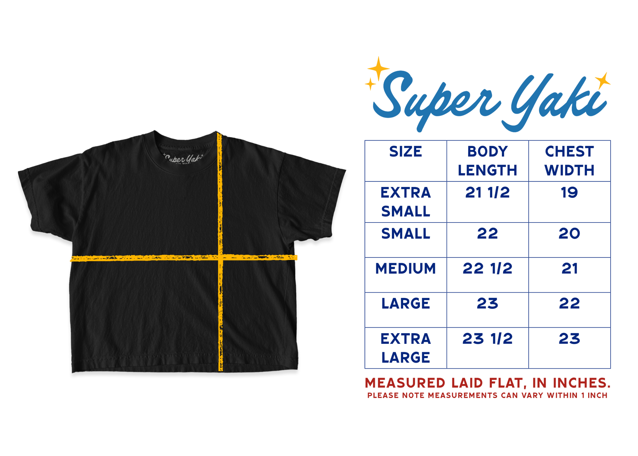 The Big Screen - Wide Tee – Super Yaki