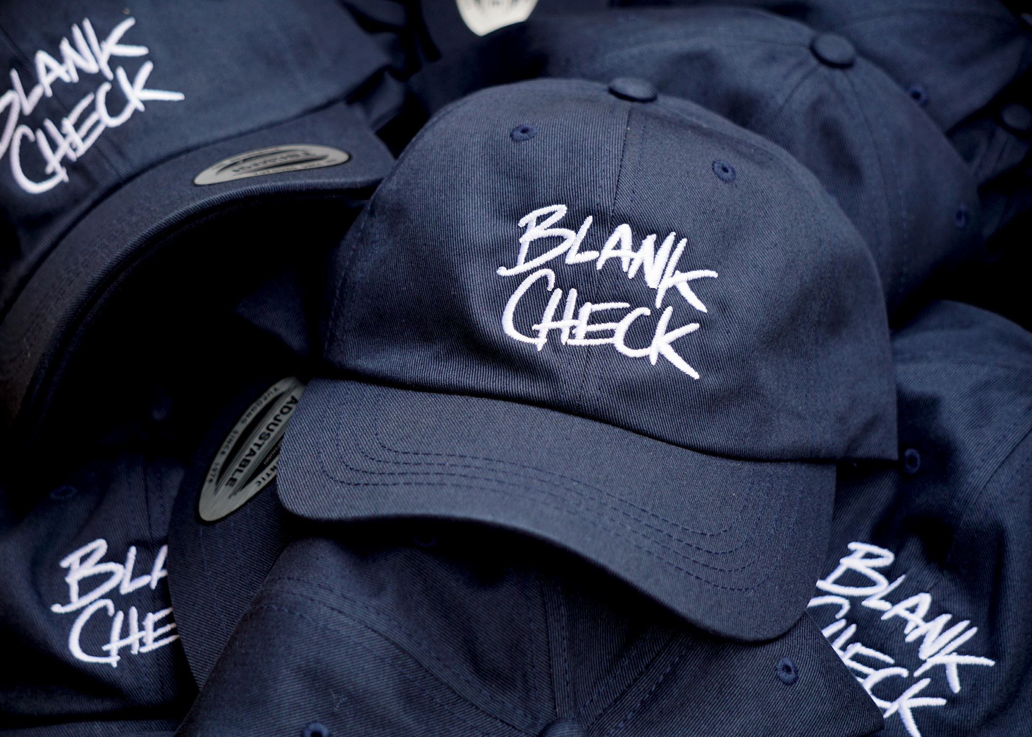 Original Blank Check Logo Hat [Limited Run-Preorder] – Super Yaki