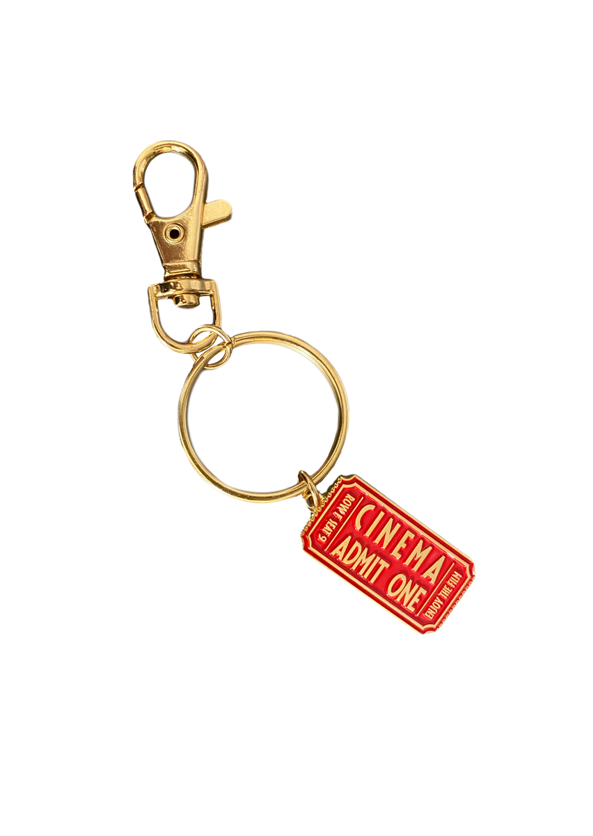 ADMIT ONE KEYCHAIN – Super Yaki